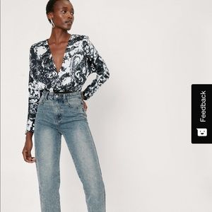 Nasty gal new with tag bodysuit